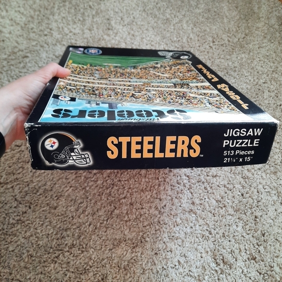 Vintage 1994 Pittsburgh Steelers NFL John Holladay 513 piece jigsaw puzzle - Picture 8 of 14